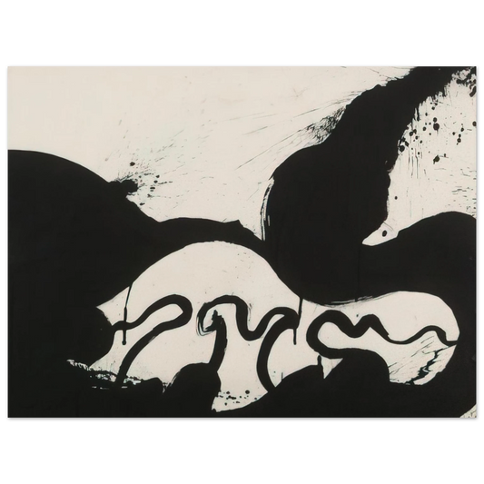 Norman Bluhm - Untitled - 1973 Fine Art Poster - Default Title