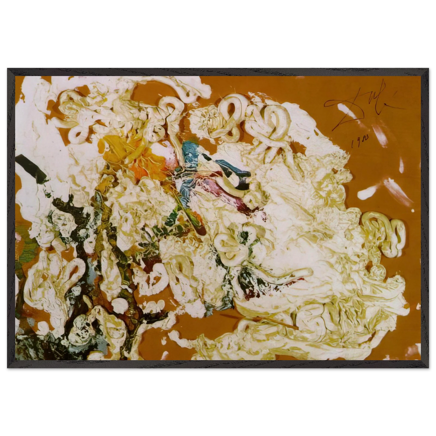 ARABS - Salvador Dali Framed Art Print – Black Wooden Frame - Default Title - -Framed Art Print