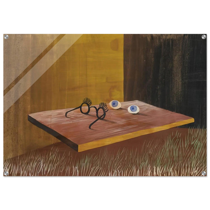 EYES ON THE TABLE 1938 - Remedios Varo Acrylic Print - 70x100 cm / 28x40″ inches