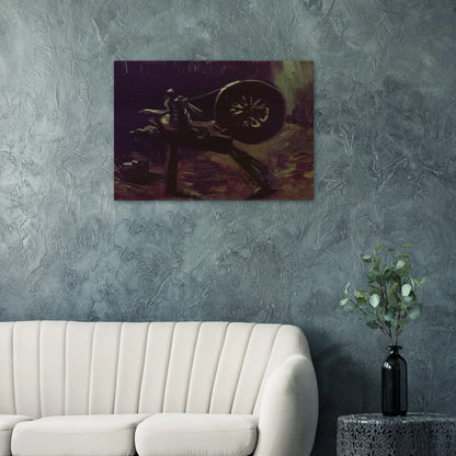 Bobbin Winder - Vincent van Gogh Brushed Aluminum Print - 70x100 cm / 28x40 inches | Vincent van Gogh Aluminum Print | Vincent van Gogh Prints
