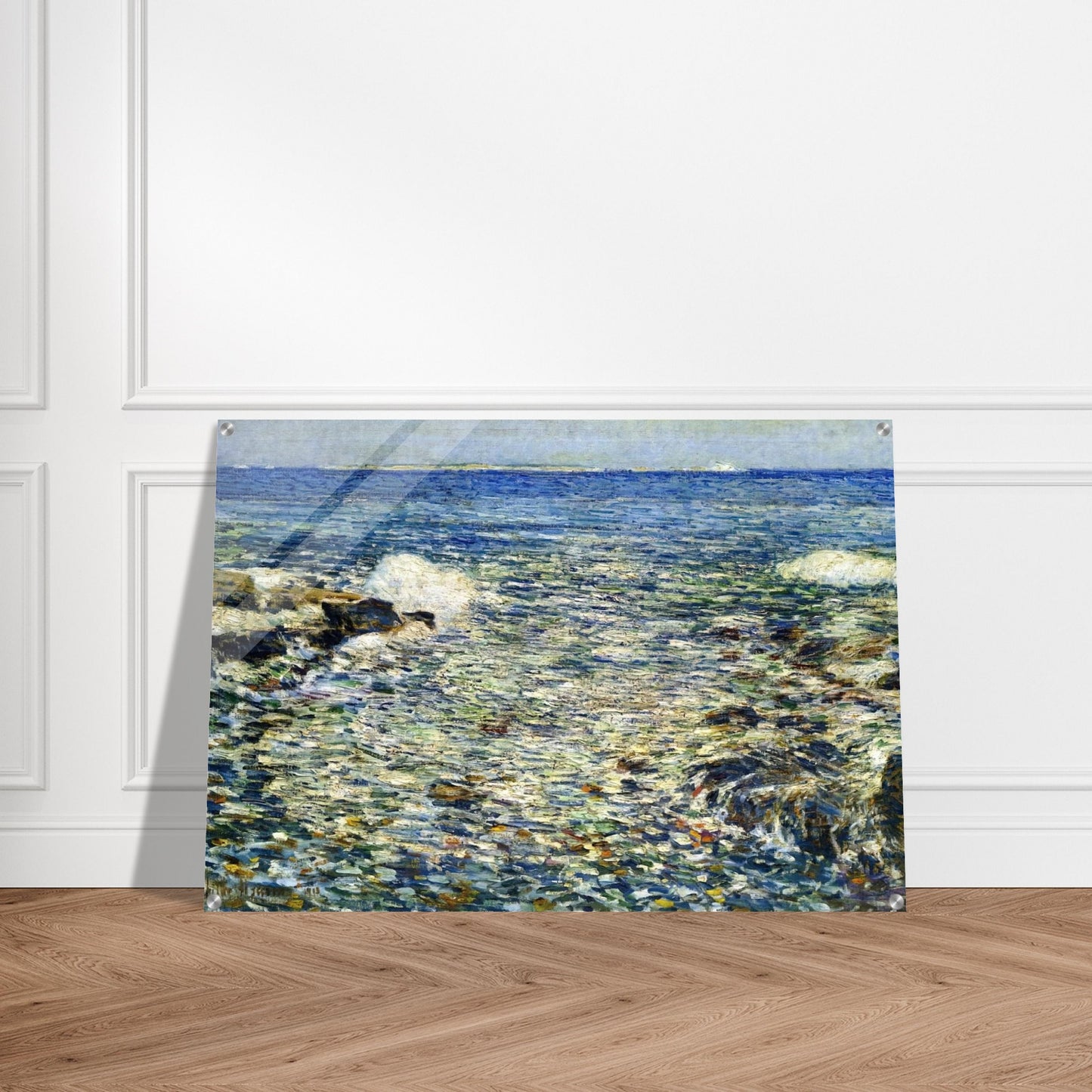 Surf, Isles of Shoals - Childe Hassam Acrylic Print - 70x100 cm / 28x40″ inches | Childe Hassam Wall Art | Childe Hassam Prints