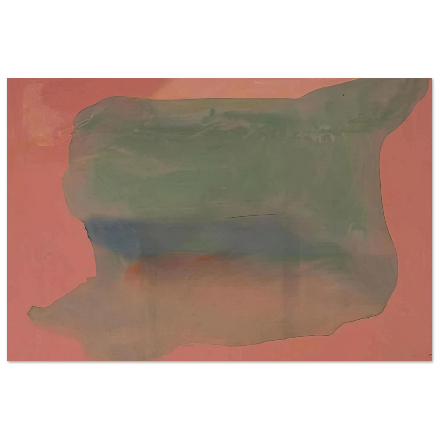 Helen Frankenthaler - Yearning - 1973 Wall art - 28x43  cm / XL (11x17 inches) - Fine Art Poster - -
