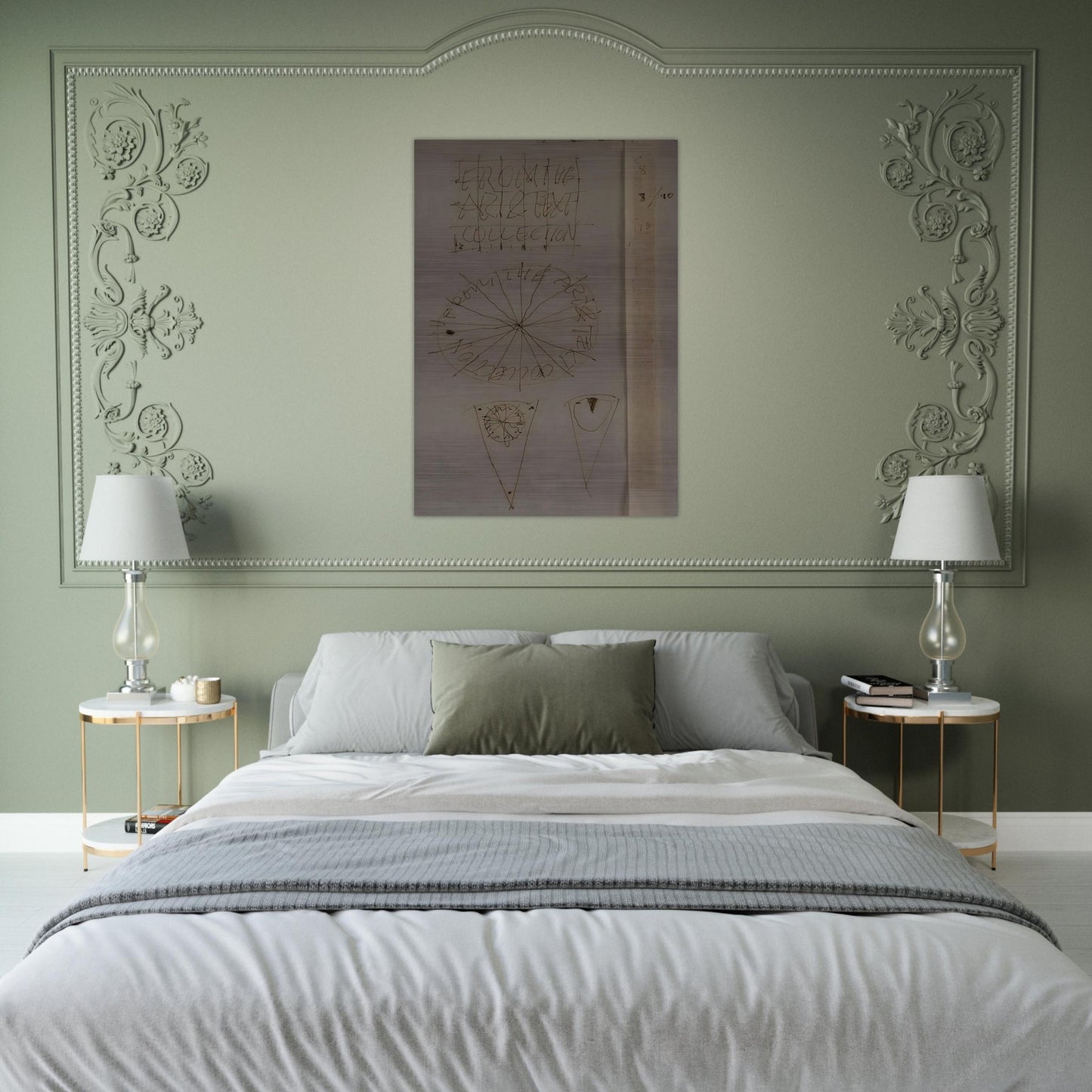 A Piece of the Pie - Conceptual Art - Billy Apple Brushed Aluminum Print - 70x100 cm / 28x40 inches | Billy Apple Aluminum Print | Billy Apple Prints