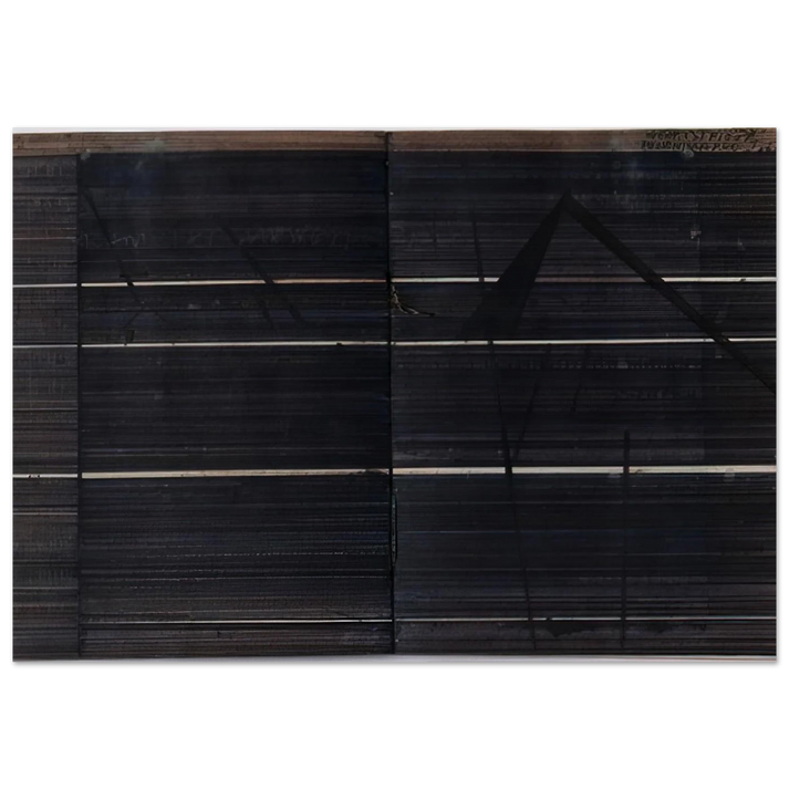 Diary pages - Minimalism - Nasreen Mohamedi Brushed Aluminum Print - 70x100 cm / 28x40 inches | Nasreen Mohamedi Aluminum Print | Nasreen Mohamedi Prints