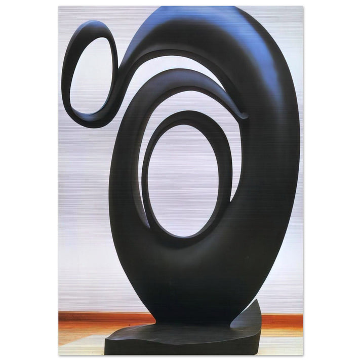 Abstraction - Georgia O'Keeffe Brushed Aluminum Print - 70x100 cm / 28x40 inches | Georgia O'Keeffe Aluminum Print | Georgia O'Keeffe Prints