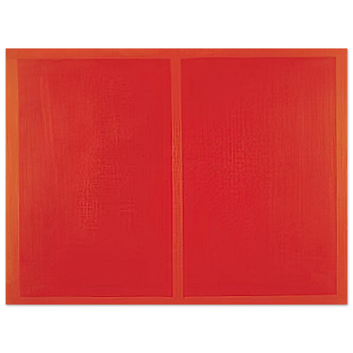 Antonio Calderara - Rettangoli equivalenti - 1965  75x100 cm / 30x40inches Fine Art Poster