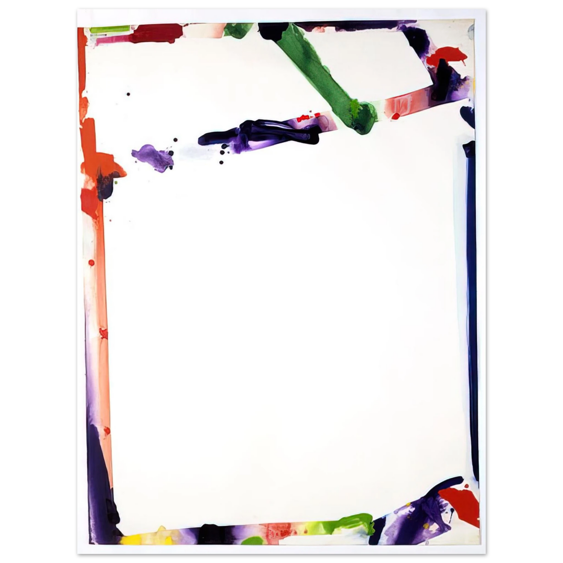 Sam Francis - Untitled  SF71-045  Fine Art Poster - Default Title
