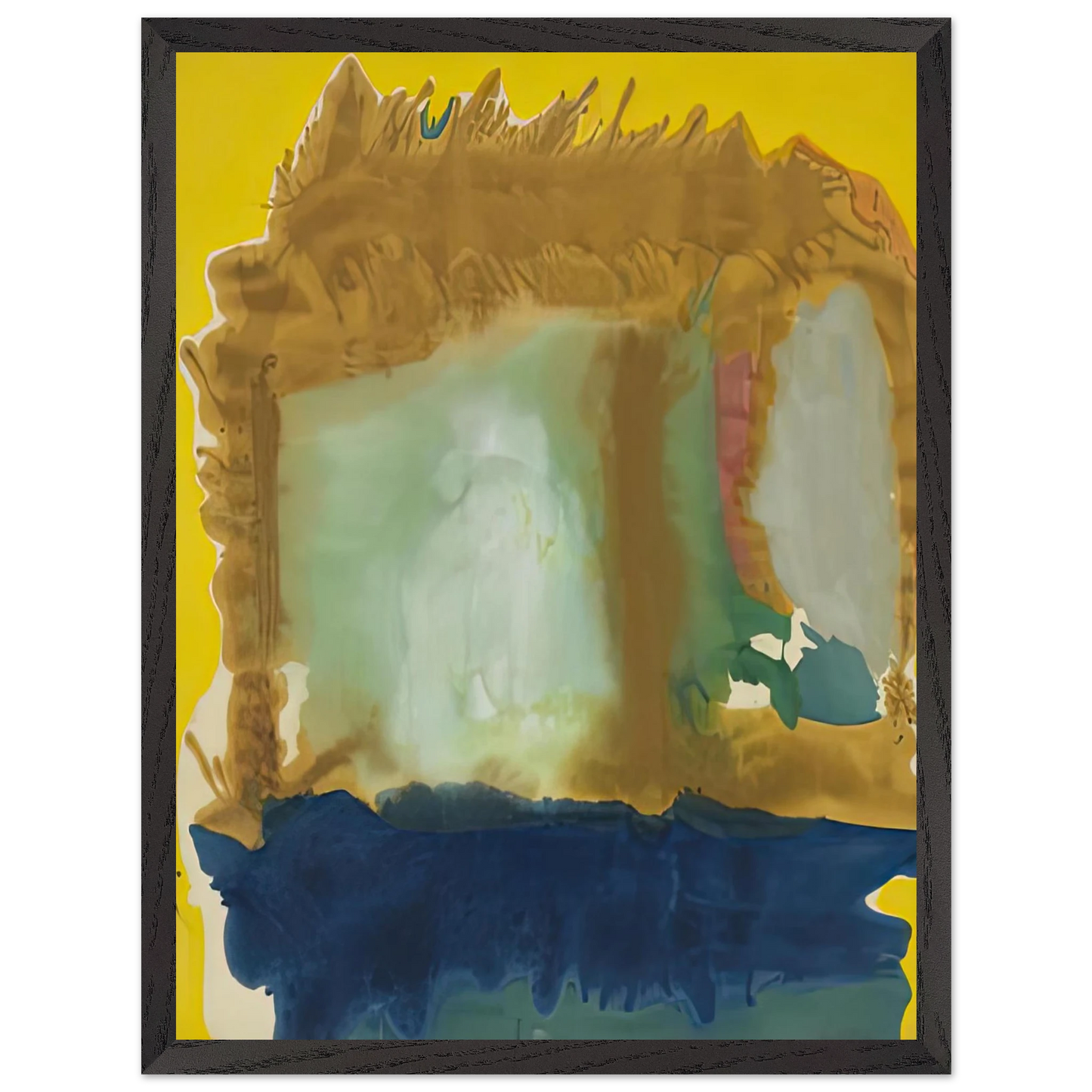 Helen Frankenthaler - Milkwood Arcade, 1963- Wall Art - 60x80 cm / 24x32 inches - Fine Art Poster - -