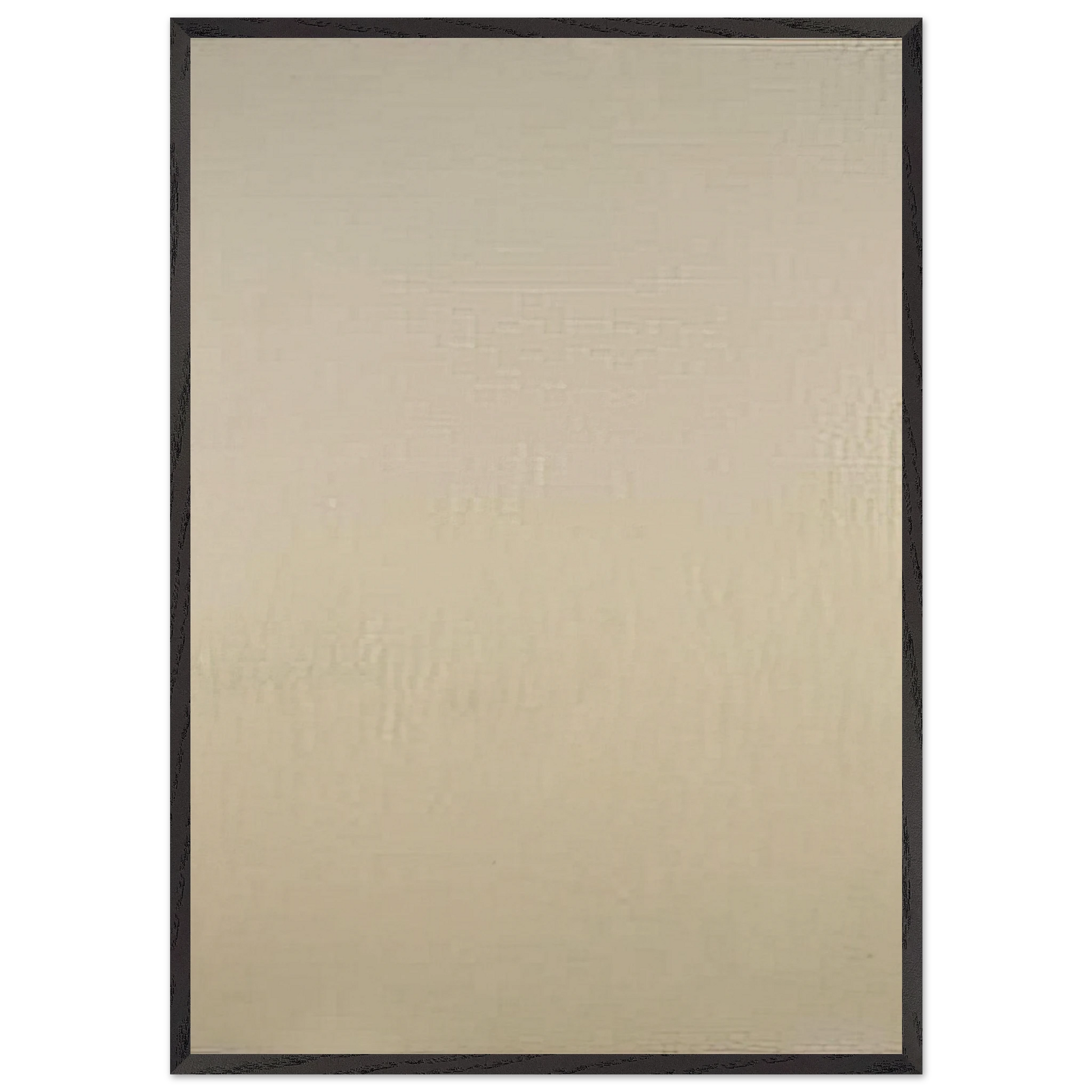 No Test - 1970 - Brice Marden Framed Art Print – Black Wooden Frame - Default Title - -Framed Art Print