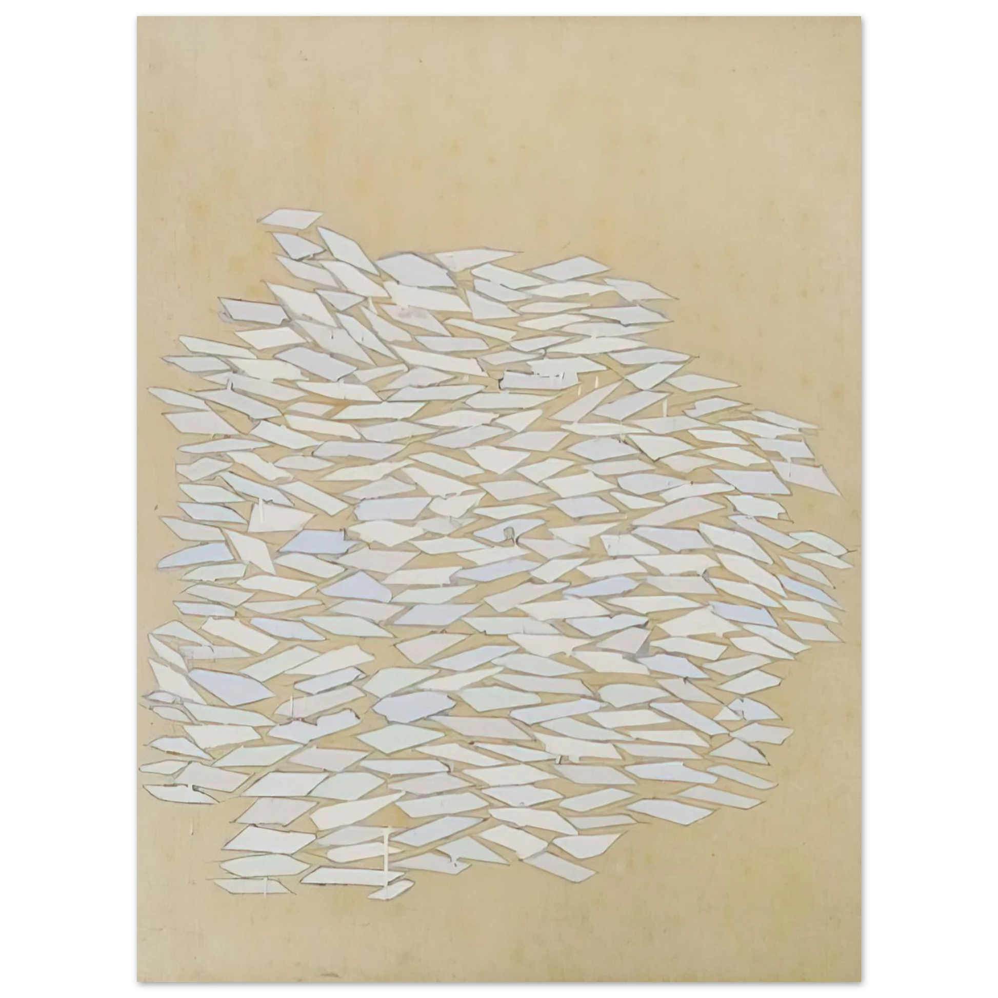 Robert Goodnough - Pastel Statement - 1971 Fine Art Poster - Default Title