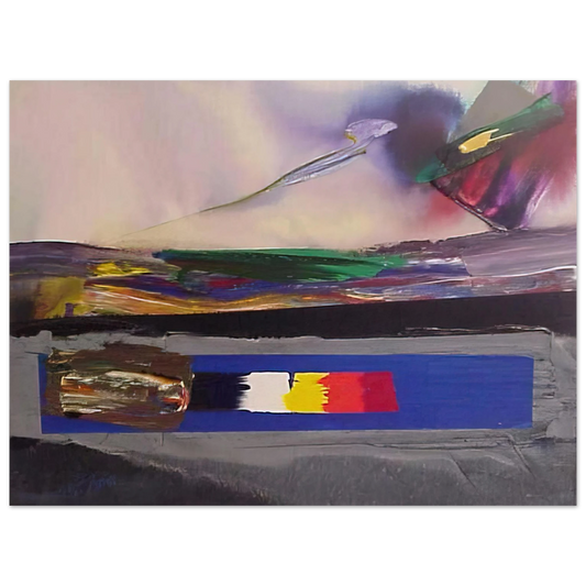 Paul Jenkins - Phenomena Prism Yield - 1986 Fine Art Poster - Default Title