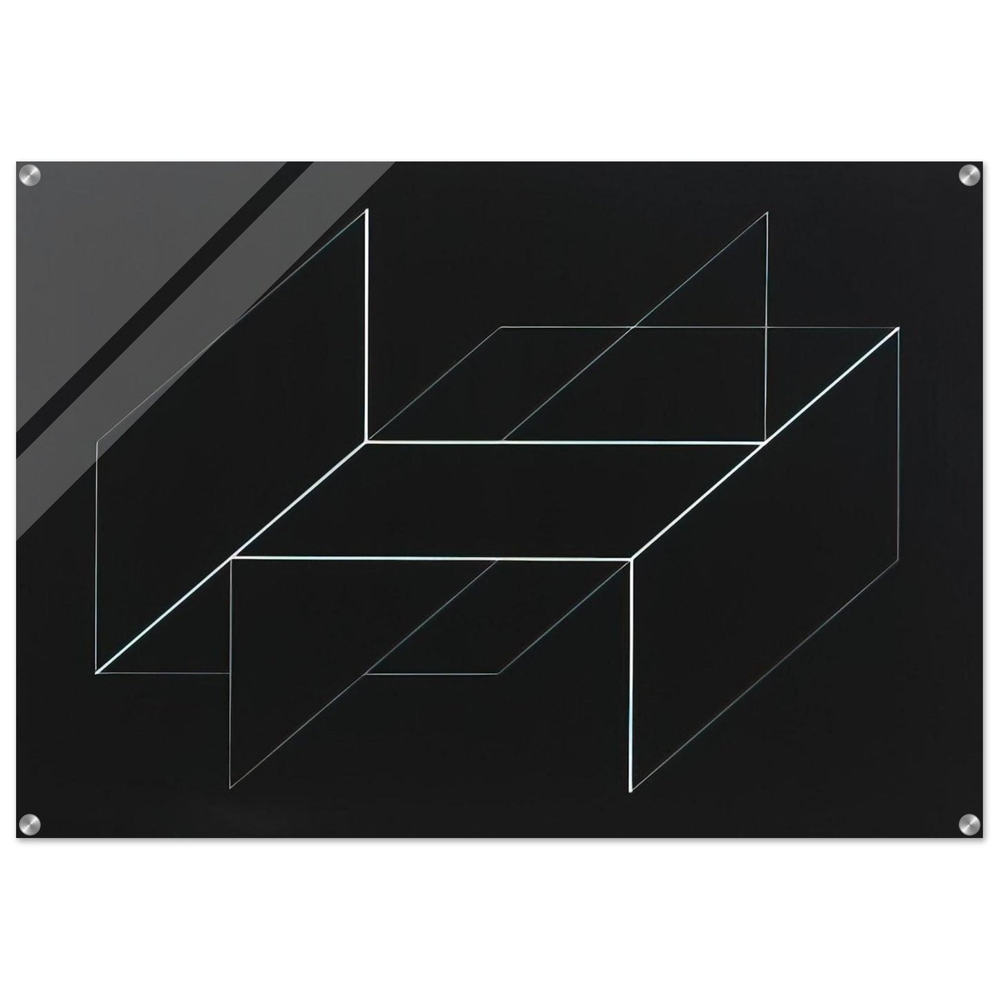 STRUCTURAL CONSTELLATION 1950 0 - Josef Albers Acrylic Print - 70x100 cm / 28x40″ inches | Josef Albers Wall Art | Josef Albers Prints