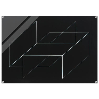 STRUCTURAL CONSTELLATION 1950 0 - Josef Albers Acrylic Print - 70x100 cm / 28x40″ inches | Josef Albers Wall Art | Josef Albers Prints