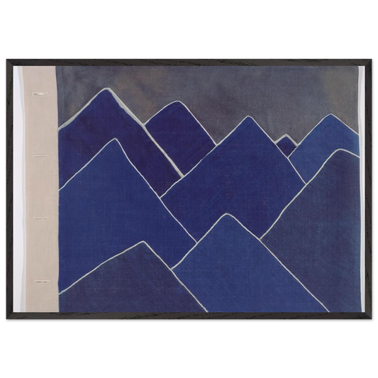 ODE TO THE BIEVRE 2007 - Louise Bourgeois Framed Art Print – Black Wooden Frame - Default Title - -Framed Art Print