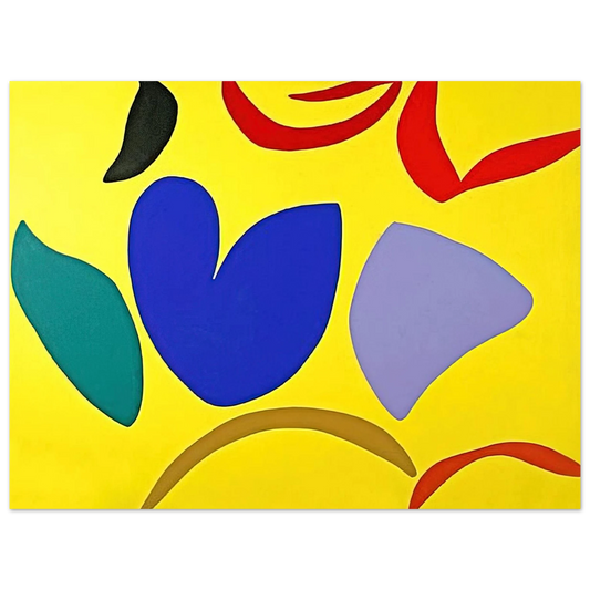 Ray Parker - M-yellow - 1965 Fine Art Poster - Default Title