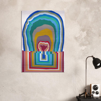 Doppelform - 1971 - Dieter Roth Brushed Aluminum Print - 70x100 cm / 28x40 inches | Dieter Roth Aluminum Print | Dieter Roth Prints