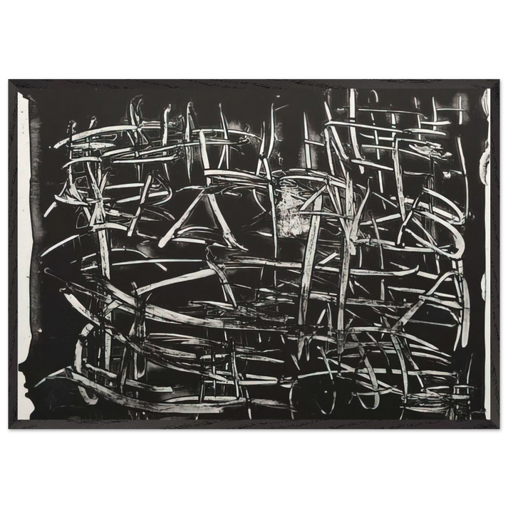 Alba - 1997 - Gunther Forg 70x100 cm / 28x40 inches Framed Art Print – Black Wooden Frame