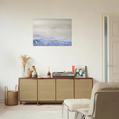 Adams and St. Helen's, Early Morning - Childe Hassam Brushed Aluminum Print - 70x100 cm / 28x40 inches | Childe Hassam Aluminum Print | Childe Hassam Prints