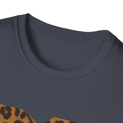 Vintage MTV Cheetah Print Graphic T-Shirt Retro Music Television 80s 90s Throwback Band Tee Unisex Animal Print Rock Shirt