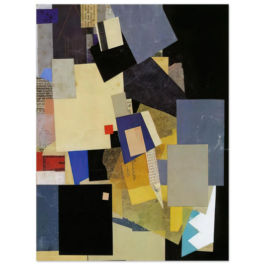 Kurt Schwitters - ELIKAN 1925 Fine Art Poster - Default Title