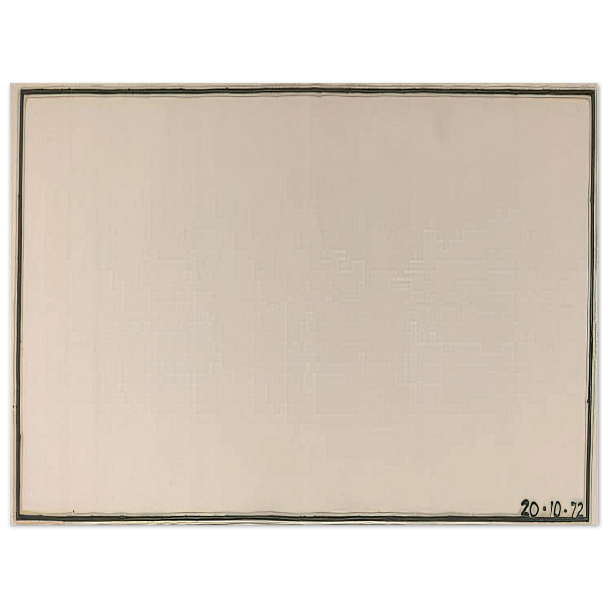 Bob Law - Mr Paranoia VII 20.10.72 No. 106 - 1972 Fine Art Poster - Default Title