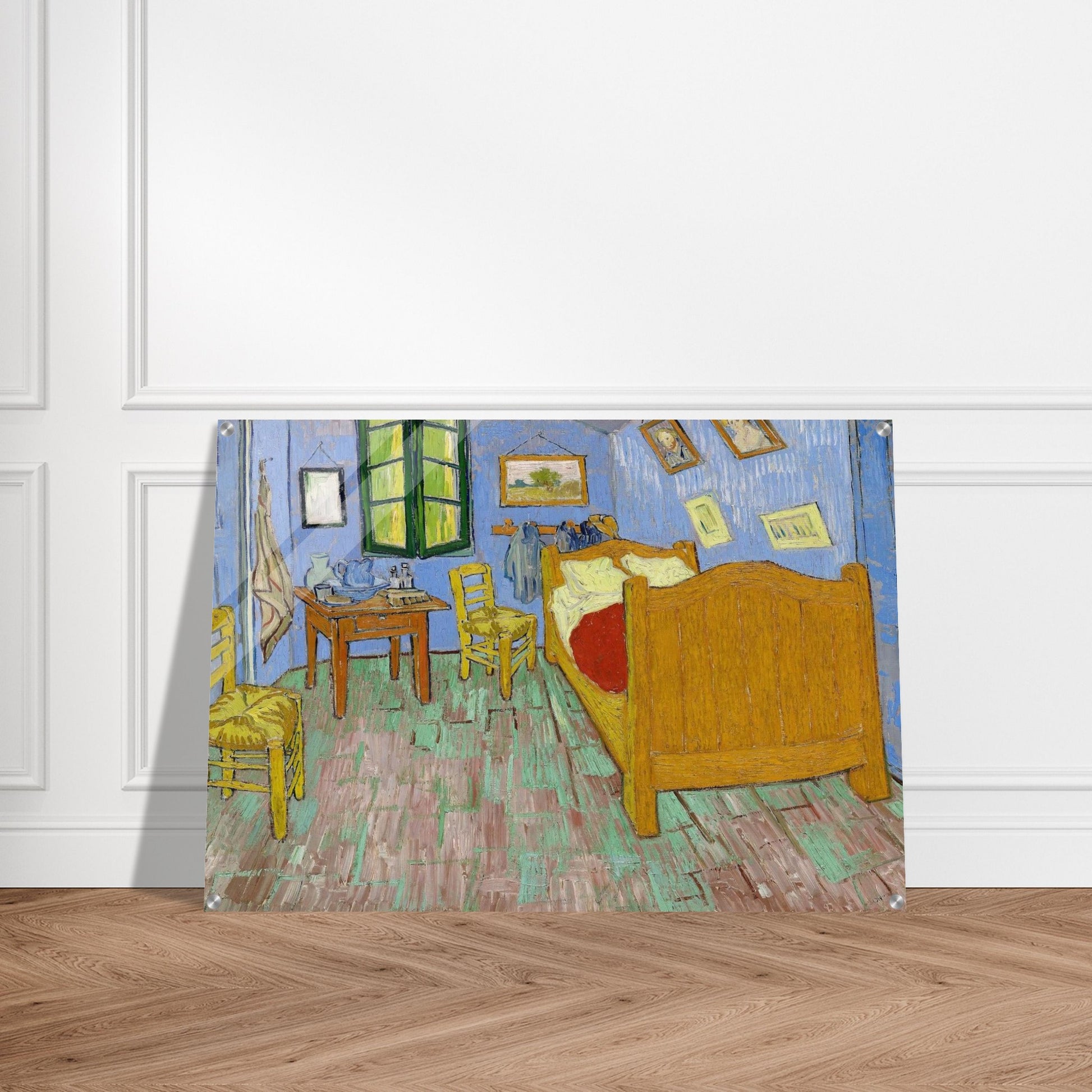 Vincent's Bedroom in Arles - Vincent van Gogh Acrylic Print - 70x100 cm / 28x40″ inches