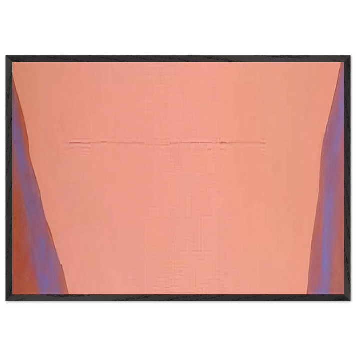 Infinity Field - 1971 - Theodoros Stamos 70x100 cm / 28x40 inches Framed Art Print – Black Wooden Frame