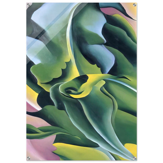 Corn No. 2 - Georgia O'Keeffe Acrylic Print - 70x100 cm / 28x40″ inches | Georgia O'Keeffe Wall Art | Georgia O'Keeffe Prints