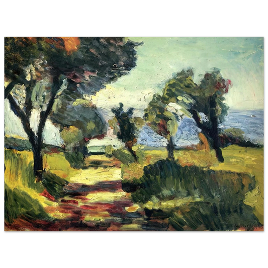 Henri Matisse - OLIVE TREES 1898 Fine Art Poster - Default Title
