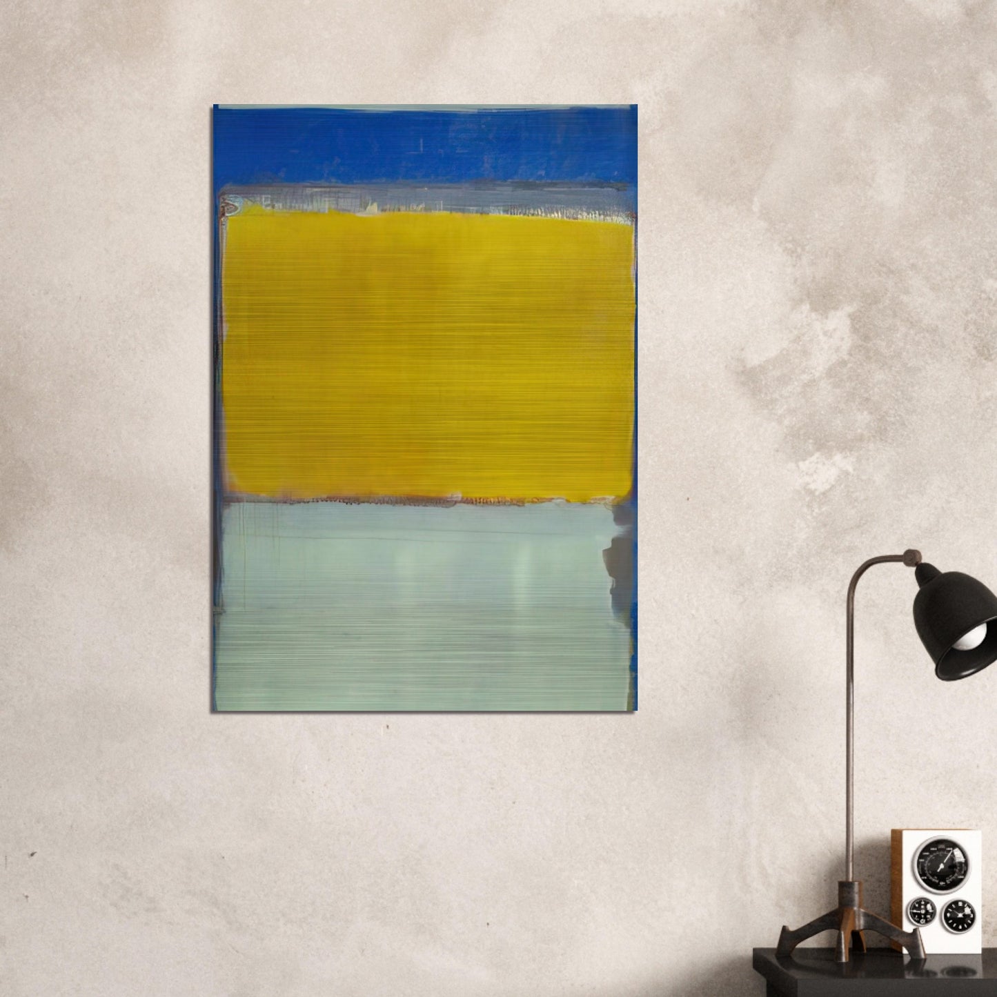 No.10 - 1950 - Mark Rothko Brushed Aluminum Print - 70x100 cm / 28x40 inches | Mark Rothko Aluminum Print | Mark Rothko Prints