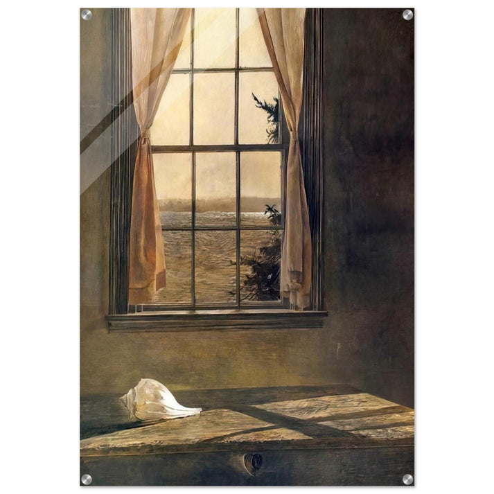 HER ROOM - Andrew Wyeth Acrylic Print - 70x100 cm / 28x40″ inches