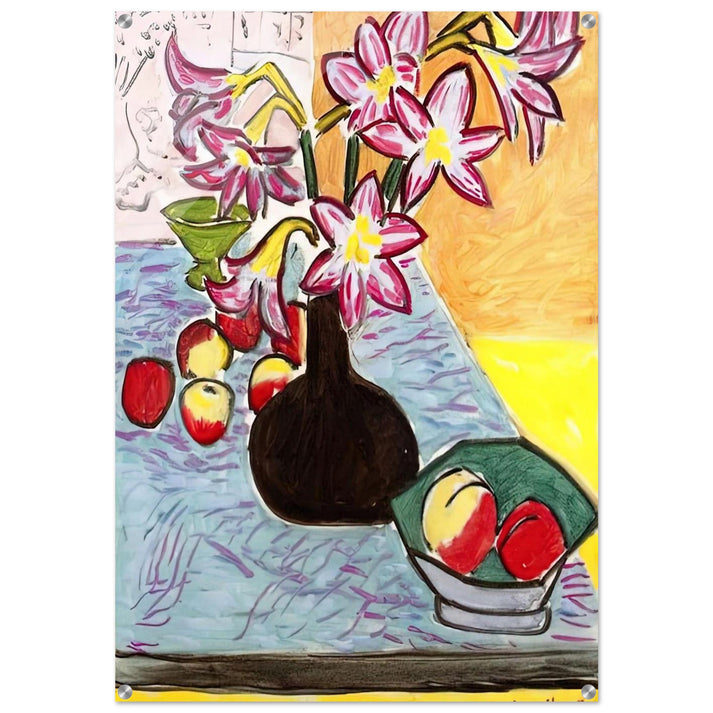 VASE OF AMARYLLIS 1941 - Henri Matisse Acrylic Print - 70x100 cm / 28x40″ inches