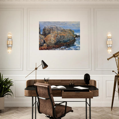 Sylph's Rock - Childe Hassam Brushed Aluminum Print - 70x100 cm / 28x40 inches | Childe Hassam Aluminum Print | Childe Hassam Prints