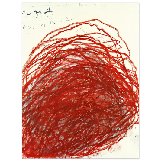Cy Twombly - Suma Fine Art Poster - Default Title