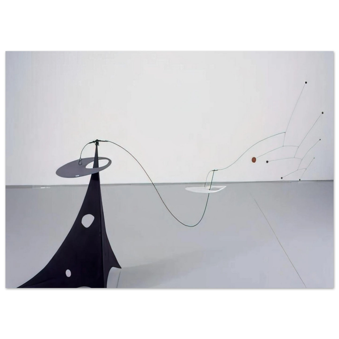 Alexander Calder - PARASITE 1947 Fine Art Poster - 40x60 cm / 16x24 inches