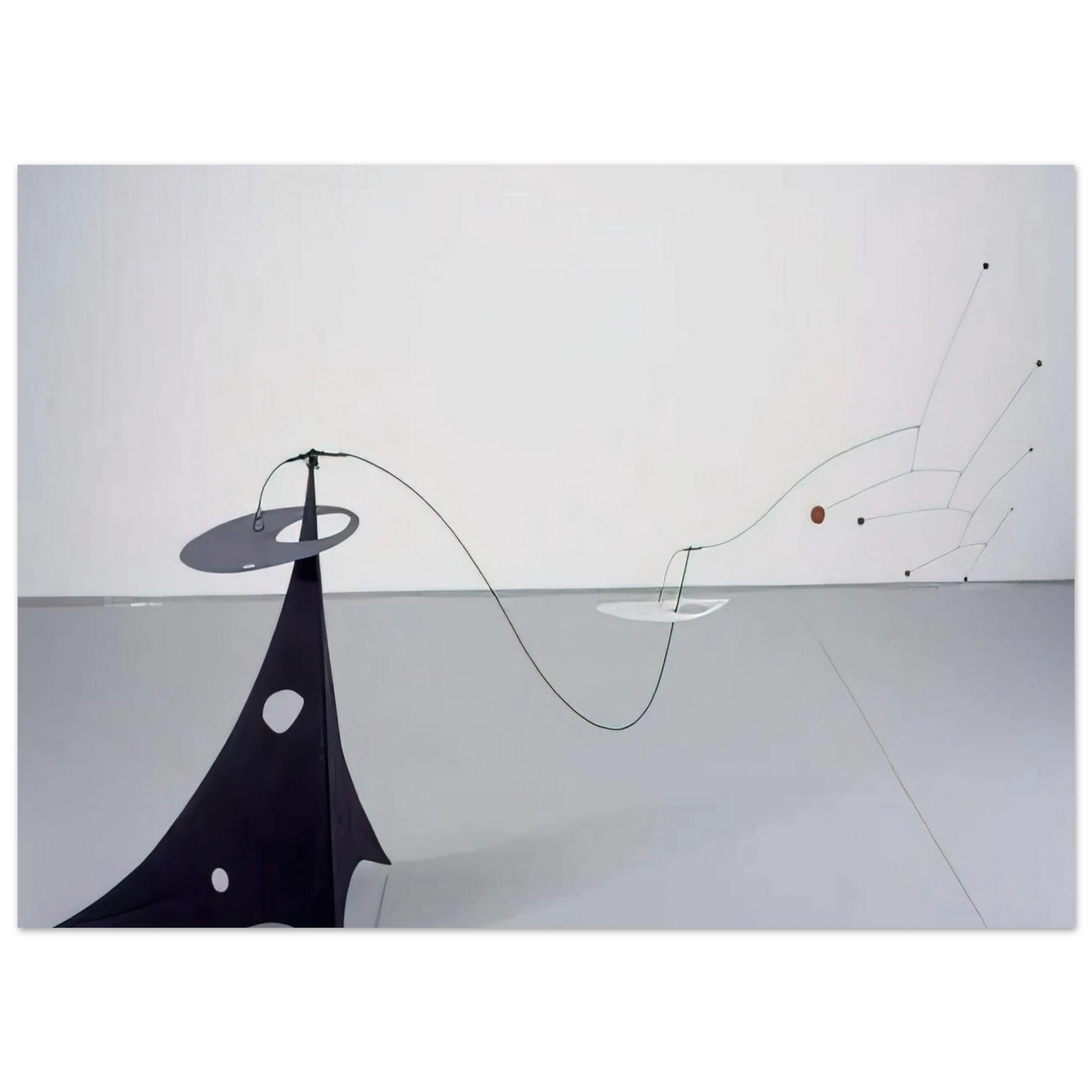 Alexander Calder - PARASITE 1947 Fine Art Poster - 40x60 cm / 16x24 inches