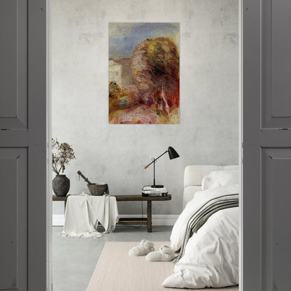 La Poste at Cagnes - Pierre-Auguste Renoir Brushed Aluminum Print - 70x100 cm / 28x40 inches | Pierre-Auguste Renoir Aluminum Print | Pierre-Auguste Renoir Prints