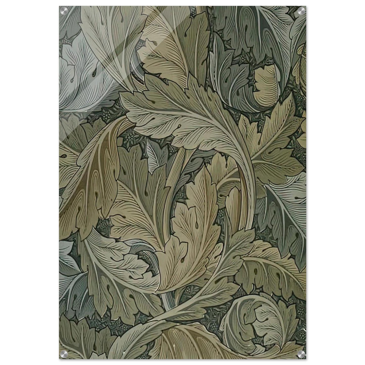 ACANTHUS WALLPAPER 1875 - William Morris Acrylic Print - 70x100 cm / 28x40″ inches | William Morris Wall Art | William Morris Prints