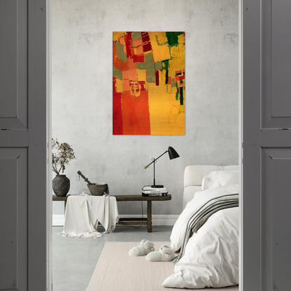 27 October 1949 - 1949 - Frank Lobdell Brushed Aluminum Print - 70x100 cm / 28x40 inches | Frank Lobdell Aluminum Print | Frank Lobdell Prints