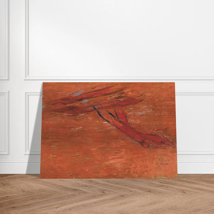 AUGUST 17TH 1998 - Susan Rothenberg Brushed Aluminum Print - 70x100 cm / 28x40 inches | Susan Rothenberg Aluminum Print | Susan Rothenberg Prints