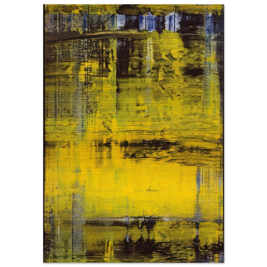 ABSTRACT PAINTING NO 809 3 - Gerhard Richter Brushed Aluminum Print - 70x100 cm / 28x40 inches | Gerhard Richter Aluminum Print | Gerhard Richter Prints