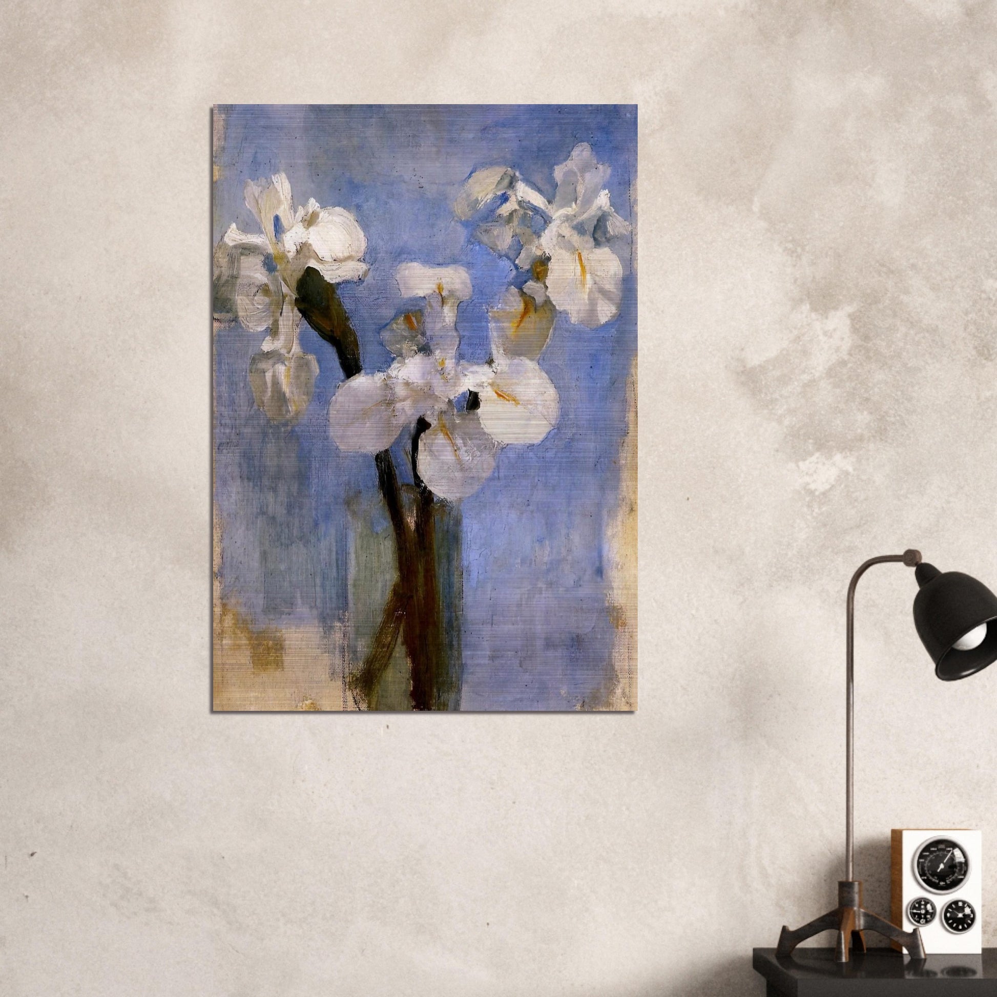 Flowers Sun - Piet Mondrian Brushed Aluminum Print - 70x100 cm / 28x40 inches | Piet Mondrian Aluminum Print | Piet Mondrian Prints