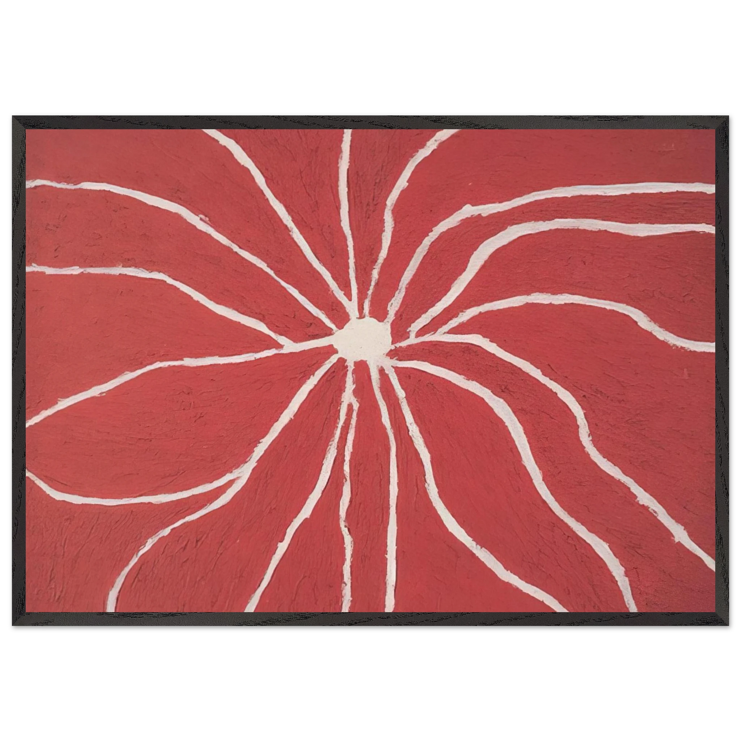 The Spider - 1970 - Forrest Bess Framed Art Print – Black Wooden Frame - Default Title - -Framed Art Print