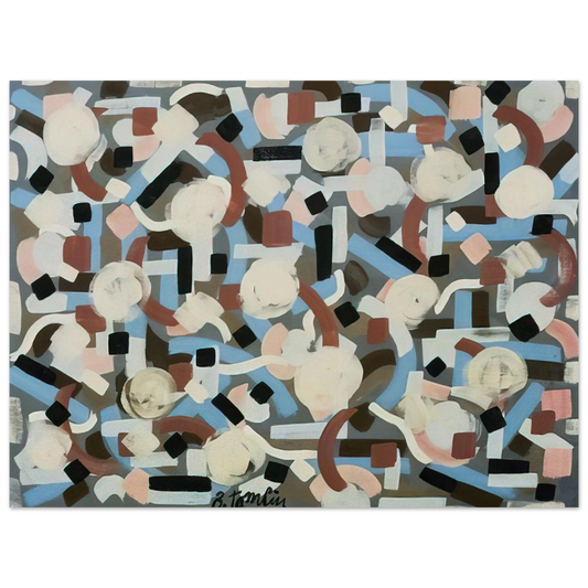 Alfred Manessier - Untitled - 1952 Fine Art Poster - Default Title