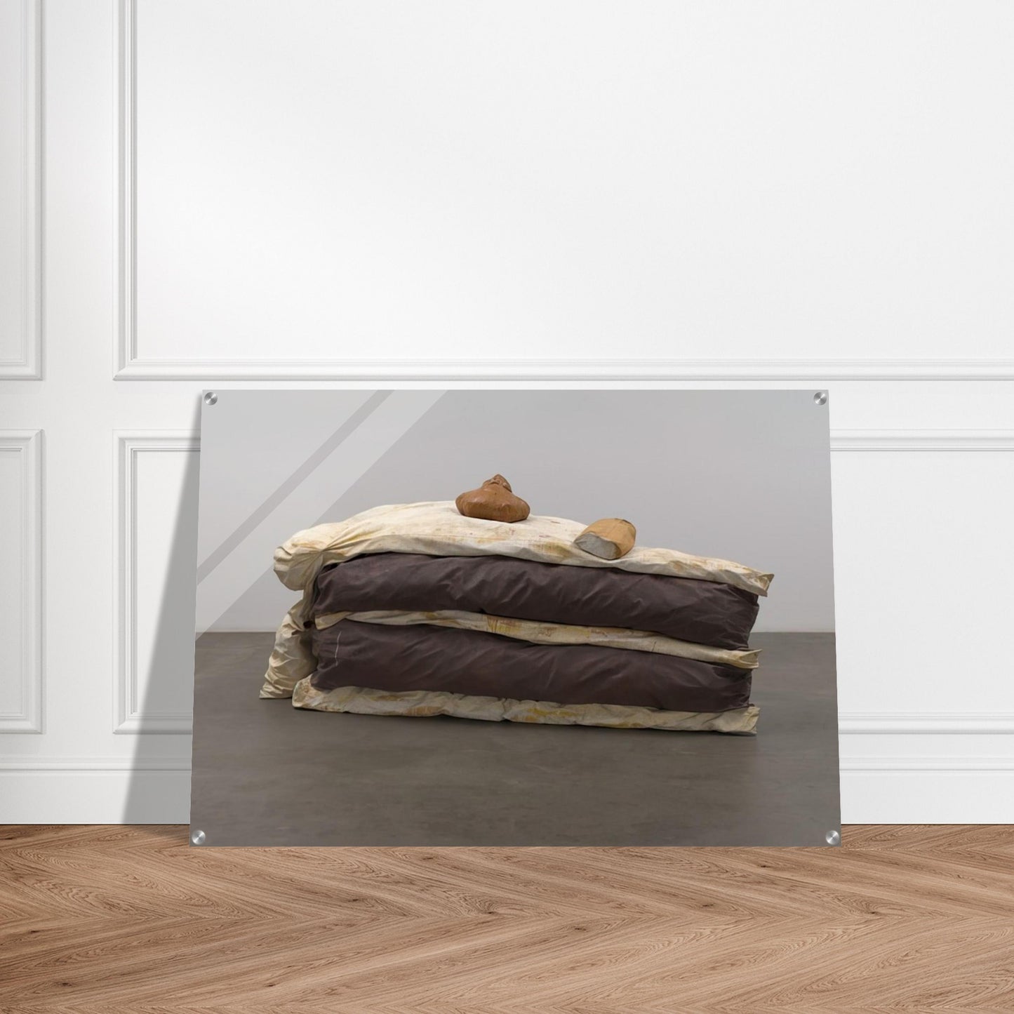 FLOOR CAKE 1962 - Claes Oldenburg Acrylic Print - 70x100 cm / 28x40″ inches | Claes Oldenburg Wall Art | Claes Oldenburg Prints