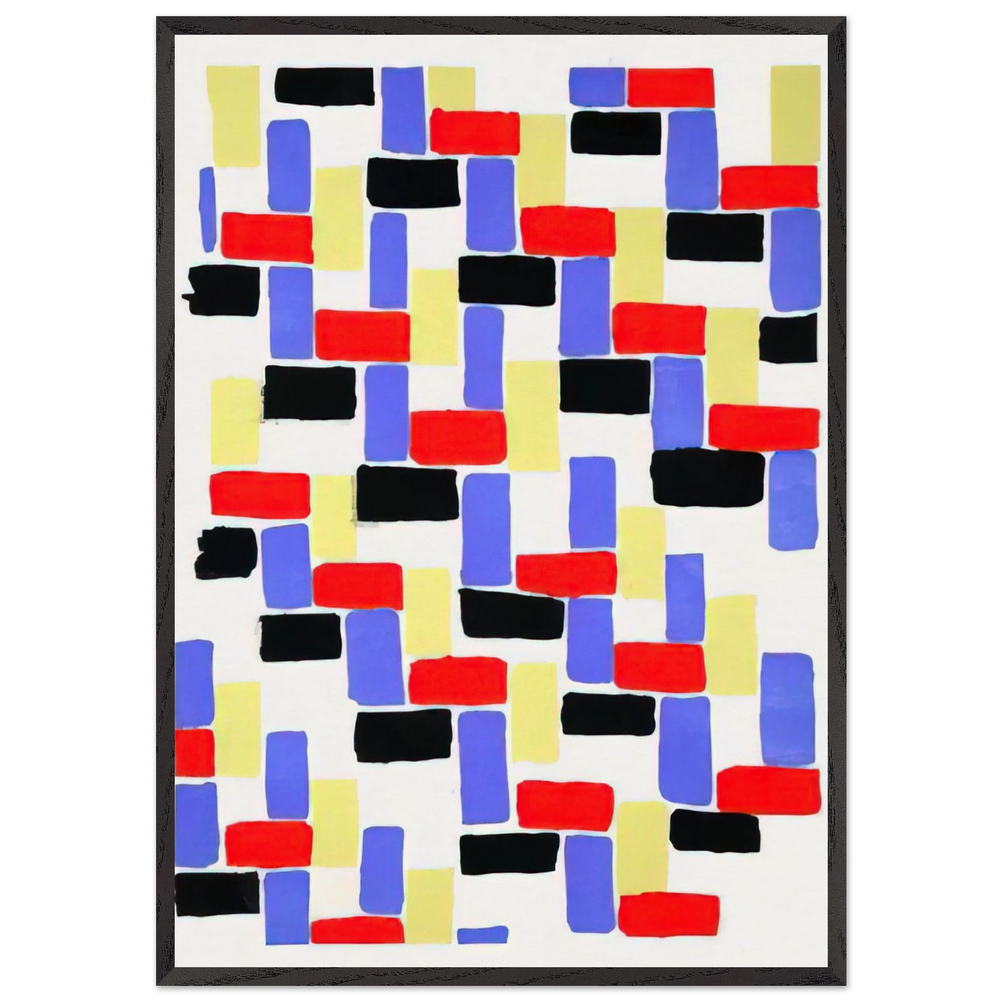 D181OULEURS IDEES - Sonia Delaunay Framed Art Print – Black Wooden Frame - Default Title - -Framed Art Print