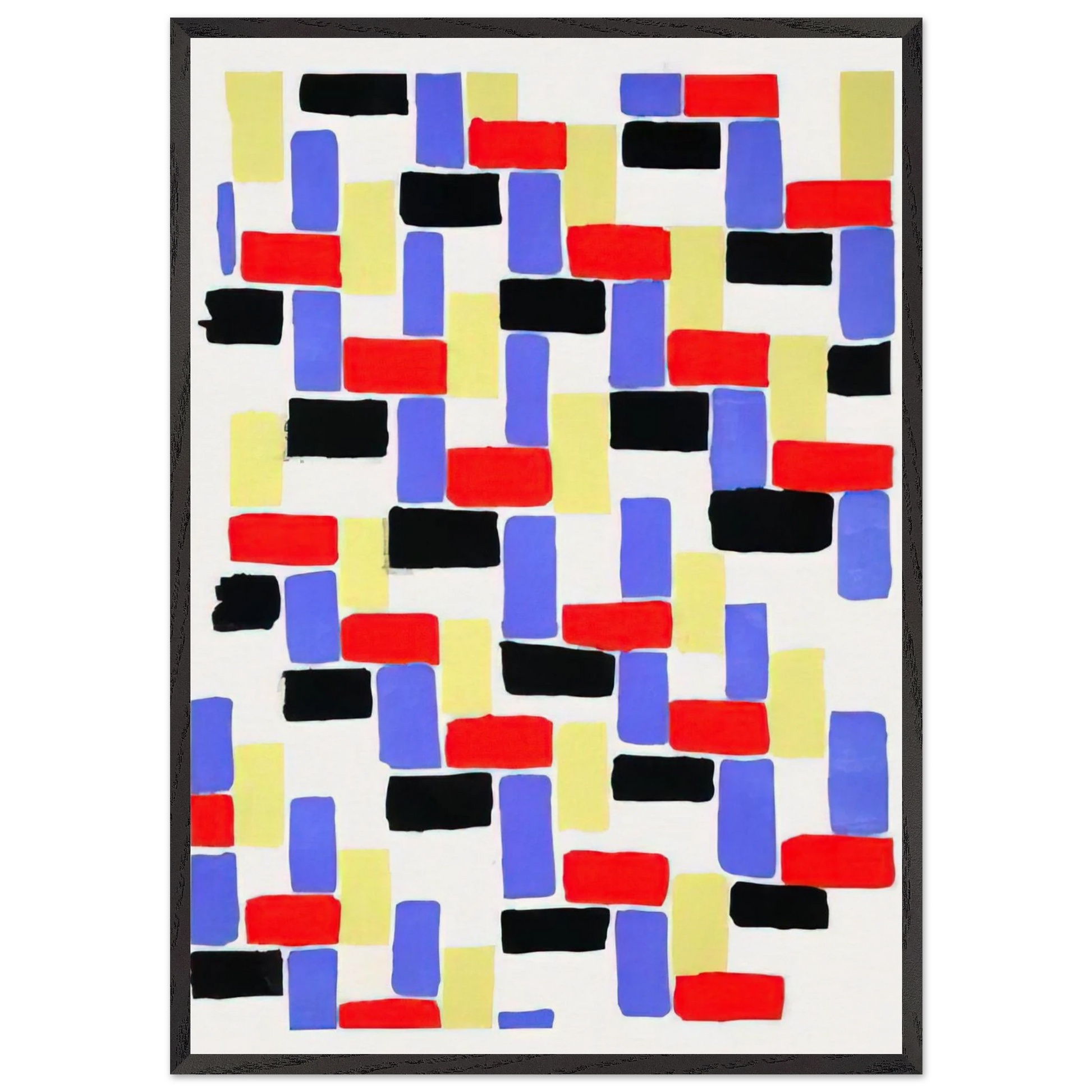 D181OULEURS IDEES - Sonia Delaunay Framed Art Print – Black Wooden Frame - Default Title - -Framed Art Print
