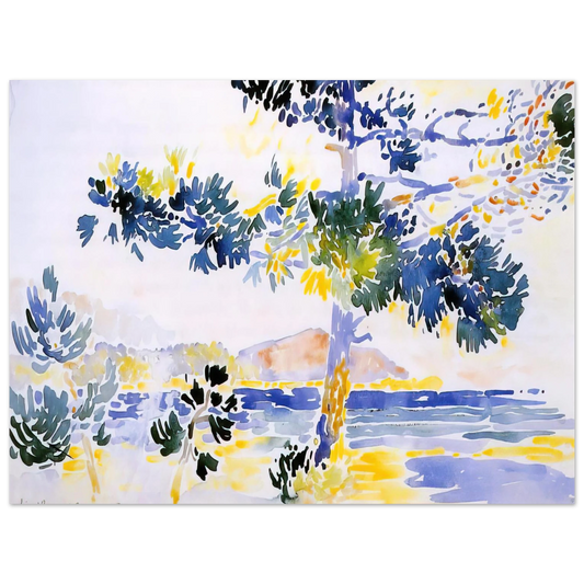 Henri-Edmond Cross - Saint-Clair Landscape Fine Art Poster - Default Title