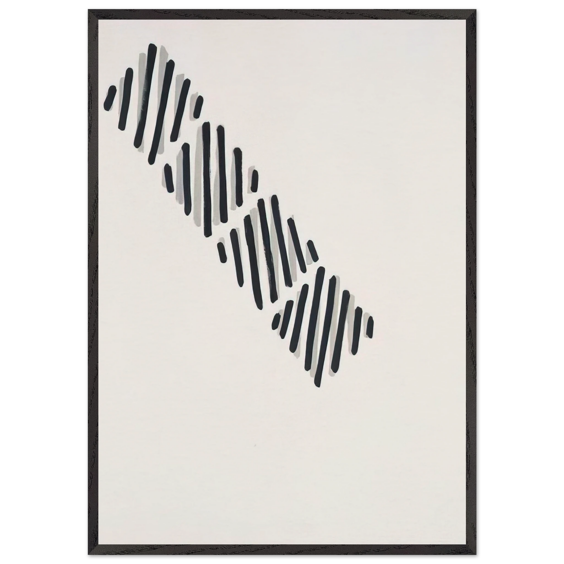 7273D - 160 X 148 - 1973 - Martin Barre Framed Art Print – Black Wooden Frame - Default Title - -Framed Art Print