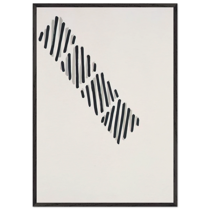 7273D - 160 X 148 - 1973 - Martin Barre 70x100 cm / 28x40 inches Framed Art Print – Black Wooden Frame